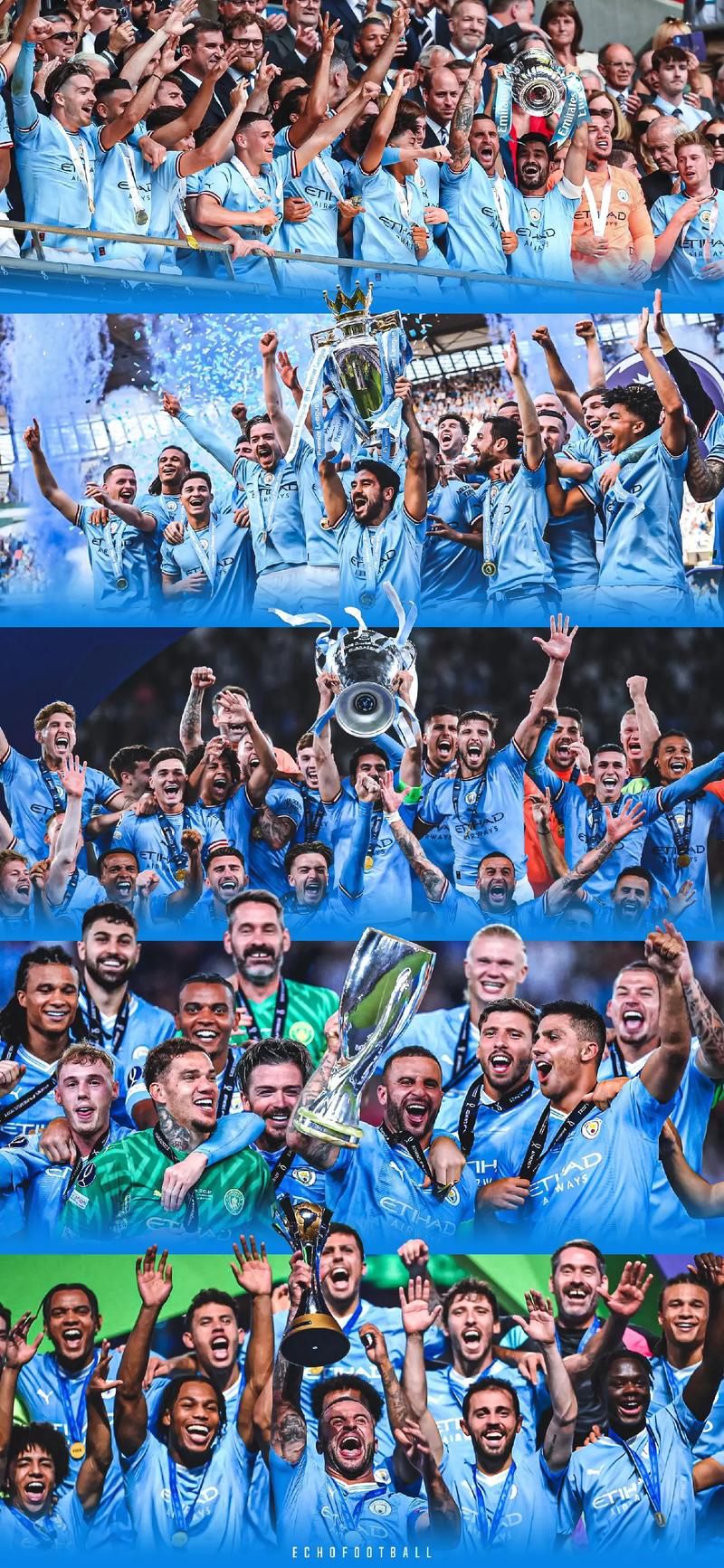 懂球帝足协杯冠军海报：国安是冠军！